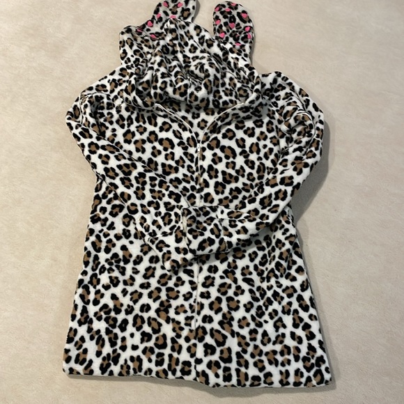 Jenni Intimidates leopard print one piece pj size medium - Picture 3 of 10